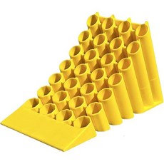 반대차 대형 산업용 PE 타이어 차단기 손잡이 포함 여행용 트레일러 소방차 상업용 차량 및 RV용, 45x20x25cm