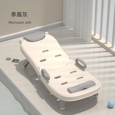 兒童洗頭躺椅 嬰兒洗髮椅, 普通款 灰色, 1個