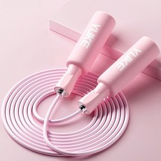 프로급 경기용 줄넘기 베어링 시스템높은 내구성 운동선수 추천 모델, 분홍색, 1개