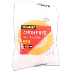 투명테이프 (set)3M스카치 다용도테이프리필550(12mmx30m)12개 IEW1F8B22, 본상품