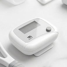 하네르 디지털 클립 만보기, 1개, 노블화이트