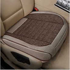 자동차 시트 쿠션 보호대 사계절 범용 모양 인테리어 액세서리 커버, Brown 1 Pcs 2, 1개