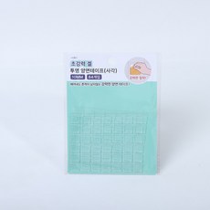 초강력 겔 투명 사각 양면 테이프, 10장, 84개입