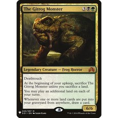 魔法風雲會 The Gitrog Monster 傳奇生物 兩棲類 怪物, Mystery Booster英