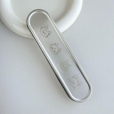 304不鏽鋼學生餐具盒 便攜虎紋空盒, 龍-空盒, 龍