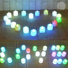 led캔들무드등 전자촛불 캔들 온다킵