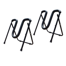 (山海人)台灣出貨 衝浪板架 - 鋁合金便攜式衝浪板立架 浪板收納架, 1個