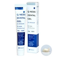 Q-NESS 口腔水 寵物漱口水 犬貓用, 1個, Dental Gel 口腔凝膠 45G