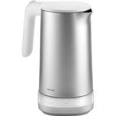 ZWILLING Enfinigy 쿨 터치 1리터 전기 주전자 프로 무선 티 & 온수 - 실버