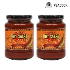 피코크 살사소스, 2개, 450g