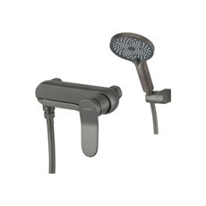 GROHE 霧黑淋浴龍頭組, DAY&DAY日日家居-ED-H20788 沐浴龍頭組 暮灰色, 1個