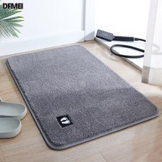 DFMEI 天天浴室地墊強吸水衛生間臥室地毯腳墊家用耐髒門墊廁所防滑墊, 38x58cm