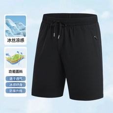 運動休閒短褲, 黑色