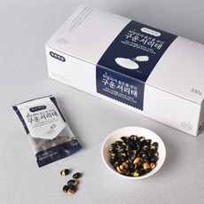 두보식품 하루한콩 히말라야 핑크 솔트를 뿌린 구운 서리태, 330g, 3개