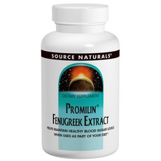SOURCE NATURALS Promilin Fenugreek Extract提取物錠, 1罐, 60顆
