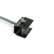 국산 레일조명 설치 부속 블랙, 1개, 지지대