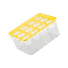 물 기반 농업 및 가정 재배와 호환되는 수경 재배용 상자 트레이 용기, 노란 색, 1개