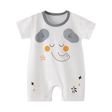 嬰兒短袖連身衣