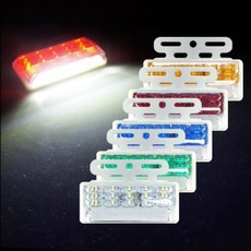 미즈누아 24V 2WAY LED차폭등 2개 안개등 차량용 써치라이트 오토바이