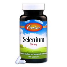 Carlson 膳食補充膠囊 200mcg, 1個, 180 件