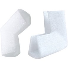 모서리 포장보호대 스펀지 완충재 폼 패드 코너 패드 U자형, 두께10mm 홈60mm 높이55mm 320개