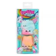 Fluffie Stuffiez 초콜릿 & 아이스 캔디 미니 수집용 봉제 인형 - 서프라이즈 공개 언박싱 부드럽고 스퀴시 촉각 놀이 피젯 DIY, 1개