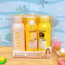 KA'FEN 極致旅行組 洗髮精 護髮素 香水沐浴乳, 1個, 卡氛極致旅行組60ml2608