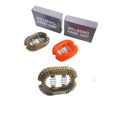 악력 연습용 손그립 스프링 타입, 브라운