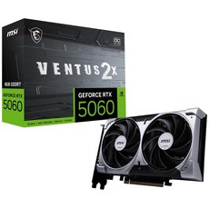 MSI GeForce RTX 5060 8G VENTUS 2X OC 그래픽 보드 VD9187