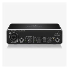 Behringer U-Phoria UMC22 USB 錄音介面 搭載 Midas 麥克風前級