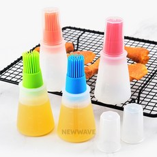 결실상회 캠핑용 바베큐 오일브러쉬통 캠핑용품, 1개