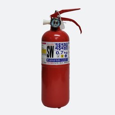 삼우 차량용소화기 0.7kg (중국생산) /자동차 정기검사 장착용 / 가정용 차량용 다용도 호환가능, 1개