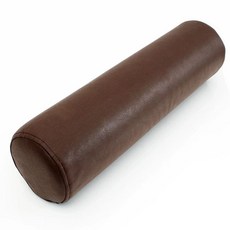 옆으로 누울때 편한 허리 다리베개 쿠션 원통형, D. 짙은 갈색