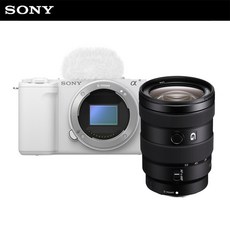소니 공식대리점 카메라 ZV-E10M2 화이트 (ZV-E10M2W) + SEL1655G 줌렌즈 패키지 브이로그 알파, 단품