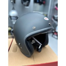 新兄弟帽店 美國BELL CUSTOM 500 消光黑復古帽 玻璃纖維 實體店面零碼出清, L
