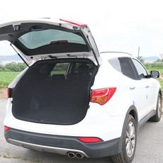 싼타페DM 차박모기장 3종세트(트렁크모기장+2열창세트), 지퍼형트렁크모기장+2열창세트