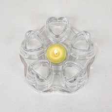 보급형 하트 티워머 시리즈 티포트 워머 보온 차도구, 티워머 소, 투명, 1개