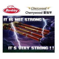 Berkley 貝克力 Cherrywood 雷強竿，輕盈高感度，堅韌耐用，舒適握把，適用多種釣場, CWSC761XH A