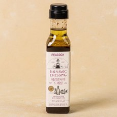 피코크 샘킴 발사믹 드레싱 265ml, 1개
