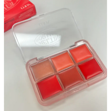 루나 멜팅 포뮬라 립 팔레트, 1호 클리어 레드, 3개