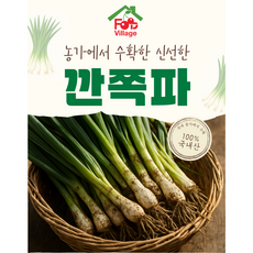 [푸드빌리지] 깐쪽파 특품, 1박스, 2kg