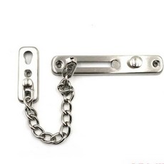 쌍문상회 지금 필요한 유진 도어용품 도어부속품 도어체인 1703 잠금장치 SS DIY철물 가구인테리어 도어부품 31872EA, 본상품