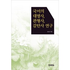 韓語的代名詞 冠形詞 感嘆詞研究, 金承坤 著, 集文出版社