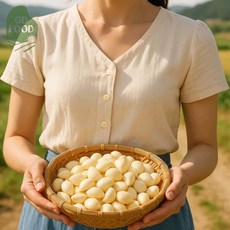 건담농수산 국산 왕 깐마늘 통마늘, 1kg