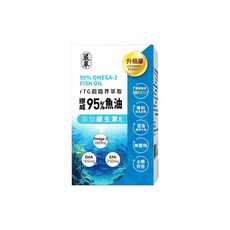 嚴萃生醫 YENTSUI 挪威95%魚油 升級版, 1個, 30顆