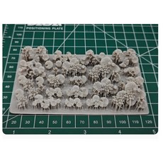1/35 1/24 장면 액세서리 자갈과 잔디 버려진 파이프라인 불꽃 효과 부품 3D 인쇄 수지 판타지, lotus, 1개
