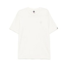 에이프바이베이프 로고 패치 티셔츠