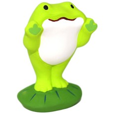 藥師窯 貼著玻璃的青蛙 陶製 日本正版 青蛙擺飾 7.5cm, 詳見商品包裝, 1個