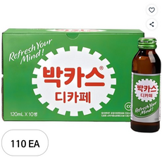 박카스 디카페액, 120ml, 110개입