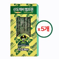 산도깨비 멤브렌 휘튼치드 차량용 교환용 맴브렌 피톤치드, 5개, 피톤치드향